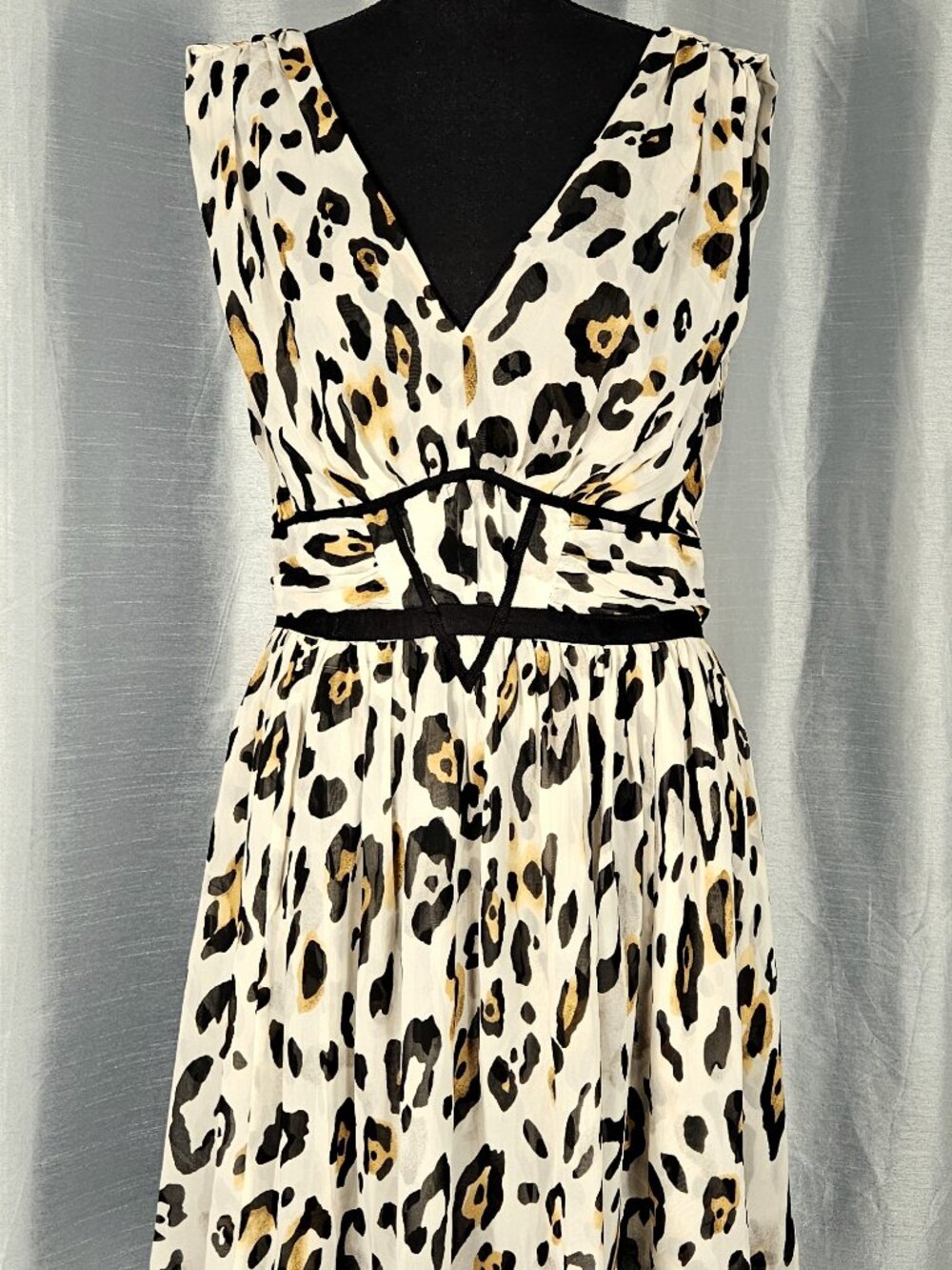 Vintage Victoria’s Secret Leopard Print Dress – Size 12